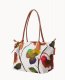 Dooney Roberta Pieri Flower Classic Sm Robertina Tote w Long Handle White ID-MtEHkczA