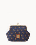 Dooney Gretta Large Framed Coin Purse Navy ID-anfDhAS0