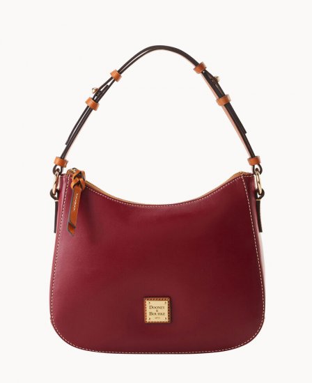 Dooney Wexford Leather Small Kiley Hobo Mulberry ID-TMNmRjqE - Click Image to Close