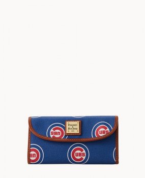 Dooney MLB Cubs Continental Clutch Cubs ID-A10ZFOSz