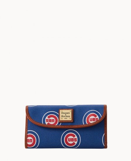 Dooney MLB Cubs Continental Clutch Cubs ID-A10ZFOSz - Click Image to Close