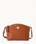 Dooney Pebble Grain Suki Crossbody Caramel ID-W71z8P8y