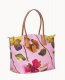 Dooney Roberta Pieri Flower Classic Large Robertina Tote Light Pink ID-5DHw4lS9