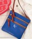 Dooney MLB Royals N S Triple Zip Crossbody ROYALS ID-3zoiXsPL