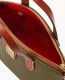 Dooney Pebble Grain Ruby Bag With Card Case Olive ID-PWpHvXwj