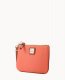 Dooney Pebble Grain Stadium Wristlet Coral ID-yPXOZ22j