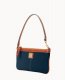 Dooney Pebble Grain Large Slim Wristlet Midnight Blue ID-eGhUX9WK