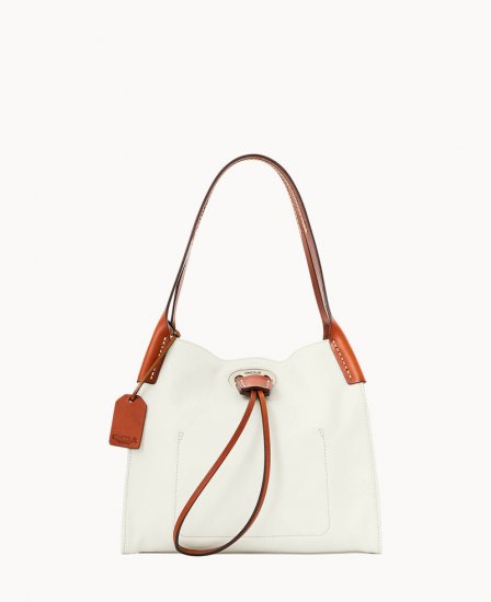 Dooney Oncour Elba Mini Full Up Two Pure White ID-JATbZvRS - Click Image to Close