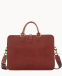 Dooney Florentine Brooklyn Briefcase Chestnut ID-8NOJdBZ8