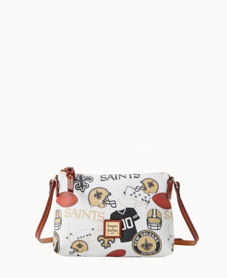 Dooney NFL Saints Crossbody Pouchette SAINTS ID-4TCFZP7s - Click Image to Close