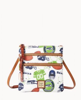 Dooney NFL Seahawks N S Triple Zip Crossbody SEAHAWKS ID-2eHob71Y