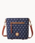 Dooney MLB Braves Small Zip Crossbody BRAVES ID-lzEyUZH3