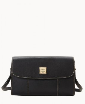 Dooney Saffiano Casey Crossbody Black ID-CGZa7nkX