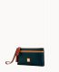 Dooney Pebble Grain Double Zip Wristlet Black ID-tUT8DogB