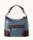 Dooney Denison Hobo Steel Blue ID-w2cWWfv3