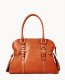 Dooney Florentine Domed Buckle Satchel Natural ID-7K2Dm72z