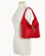 Dooney Pebble Grain Small Logo Lock Sac Red ID-Vksk6fO1