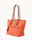 Dooney Pebble Grain Small Tote Coral ID-H56ClAxk