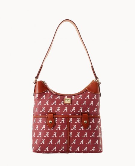 Dooney Collegiate University of Alabama Zip Hobo U OF ALABAMA ID-v7kc37Iy - Click Image to Close