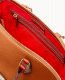 Dooney Pebble Grain Zip Zip Satchel Caramel ID-v9bQYssW