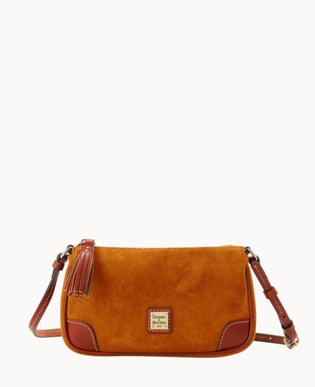 Dooney Suede Slim Crossbody Honey ID-eJ9zJrQB - Click Image to Close