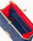 Dooney Ostrich Large Frame Purse Navy ID-AG8riDtj