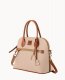 Dooney Pebble Grain Domed Satchel Blush ID-OMym73nP