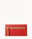 Dooney Pebble Grain Continental Clutch Red ID-ryRR044w