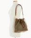 Dooney Pebble Grain Drawstring Olive ID-rMAZPt8n