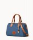 Dooney All Weather Leather 3.0 Barrel Satchel 28 Denim ID-YYSrJGLc