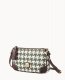 Dooney Houndstooth Slim Crossbody Green ID-aaO9rVME