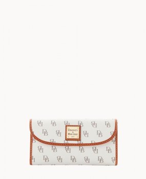 Dooney Gretta Continental Clutch Bone ID-qSnhSaCw