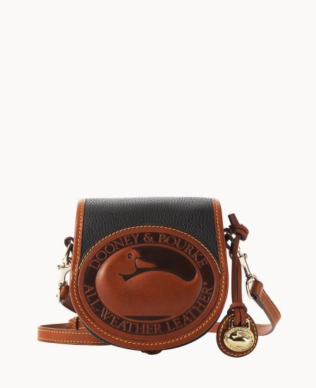 Dooney All Weather Leather 2 Duck Bag Black ID-L75Cgkrn - Click Image to Close