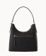 Dooney Pebble Grain Hobo Black Black ID-4medMDJj