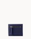 Dooney Saffiano Small Flap Credit Card Wallet Marine ID-6GPCoWoS