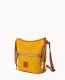 Dooney Pebble Grain Small Zip Sac Mustard ID-w0XKjrSb