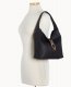 Dooney Pebble Grain Small Logo Lock Sac Black ID-Y9Z30YeM