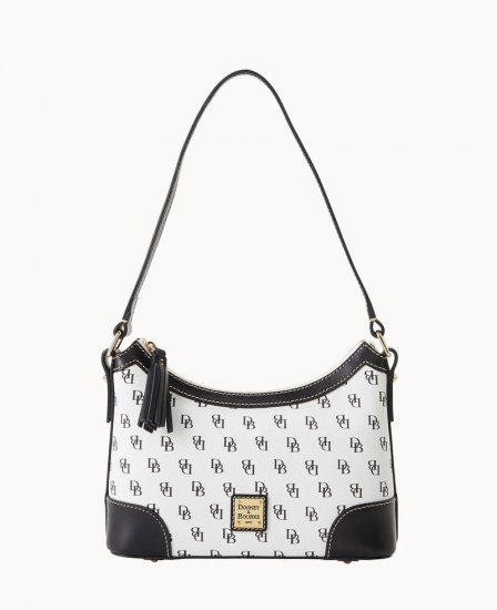 Dooney Gretta Shoulder Bag White ID-bpsJMM1T - Click Image to Close