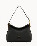 Dooney Florentine Laurel Hobo Black Black ID-nhRSMt7X