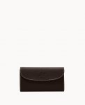 Dooney Henrys Continental Clutch Brown Tmoro ID-1xJxYp0K