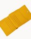 Dooney Pebble Grain Small Flap Credit Card Wallet Mustard ID-g8yvjK2f