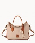 Dooney Pebble Grain Satchel Blush ID-urmXdXsv