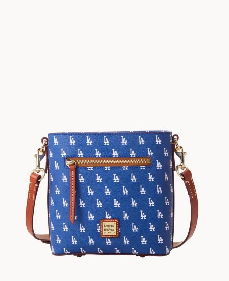 Dooney MLB Dodgers Small Zip Crossbody DODGERS ID-YQPShtCE - Click Image to Close