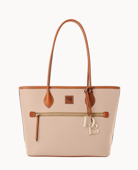 Dooney Pebble Grain Tote Blush ID-UaGw7fn4 - Click Image to Close