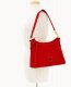 Dooney Florentine Large Cassidy Hobo Red ID-UjmWRwnS