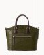 Dooney Denison Domed Satchel Olive ID-PR64Wi0s