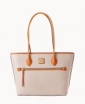 Dooney Wexford Leather Tote Oyster ID-dM2c3cuh