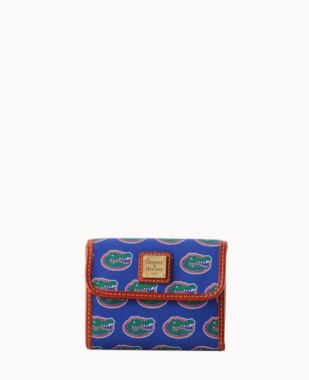 Dooney Collegiate University of Florida Flap Credit Card Wallet U OF FLORIDA ID-h85LBiJT - Click Image to Close