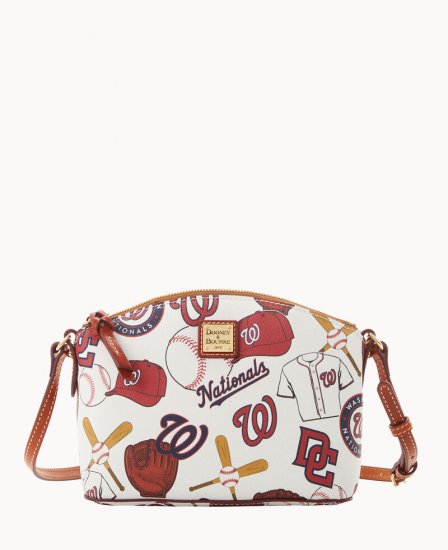 Dooney MLB Nationals Suki Crossbody Med Wristlet NATIONALS ID-bLm4FbjC - Click Image to Close