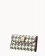 Dooney Houndstooth Continental Clutch Green ID-x350f3rs